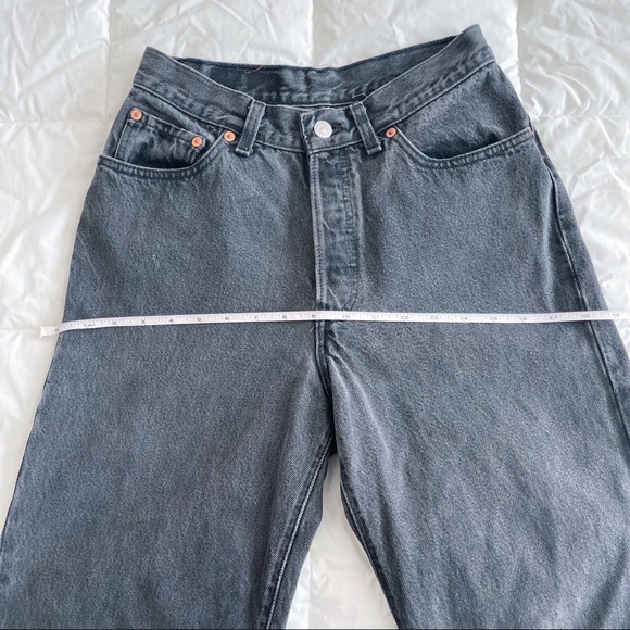 Vintage Levi's 501 Tapered Leg High Waist Jeans - Picture 10 of 10